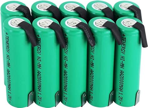 Tenergy AA 1.2V NiMH 2000mAh Flat Top .